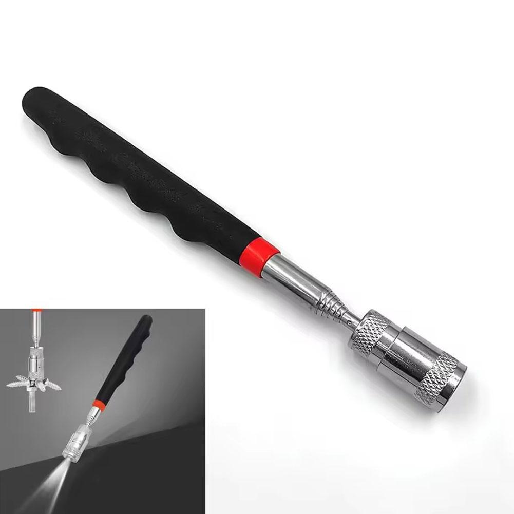 Pen Holder Magnetic - Telescopic Magnetic Pen with LED Light