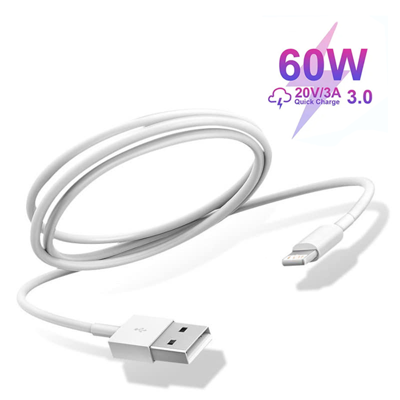 Tech Accessories Phone - USB A to Lightning Cable For