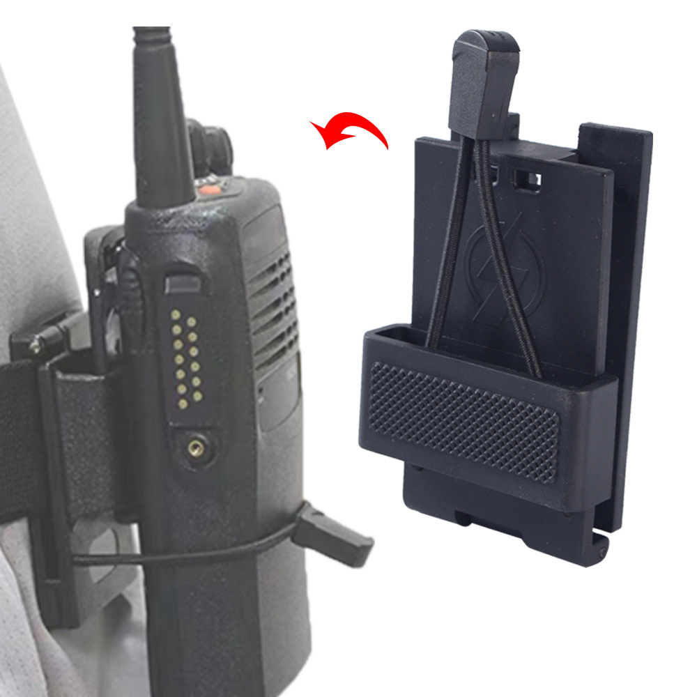 Tech Accessories Pouch - Tactical Radio Holder Radio Pouch for