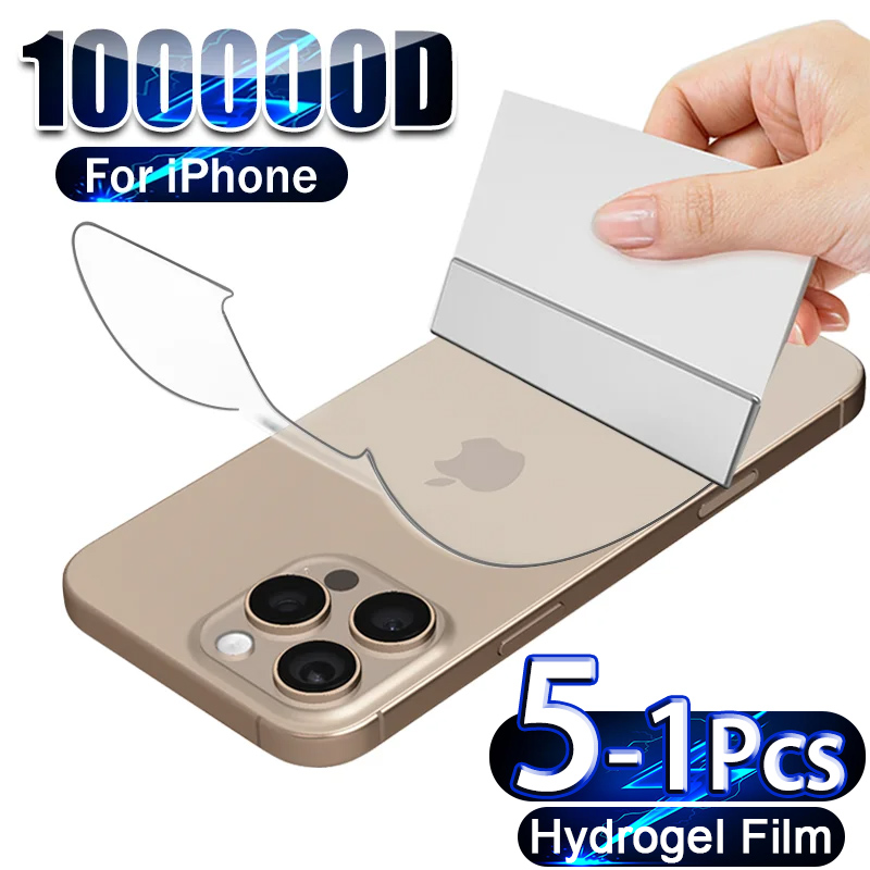 Tech Accessories Phone - 5-1Pcs Hydrogel Film For iPhone 16