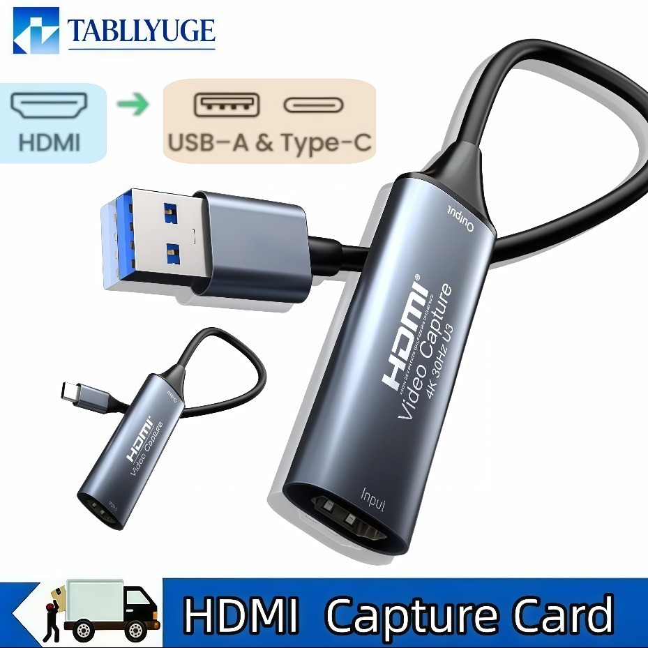 Usb C To Hdmi - USB-C 2.0/3.0 HDMI Video Capture Card