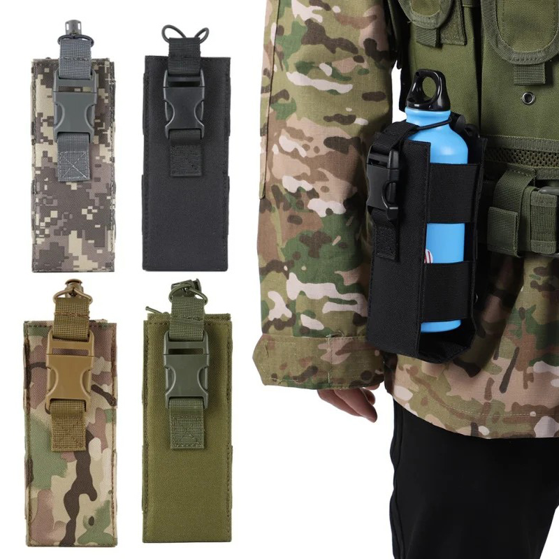 Tech Accessories Pouch - New Tactical Water Bottle Bag Molle