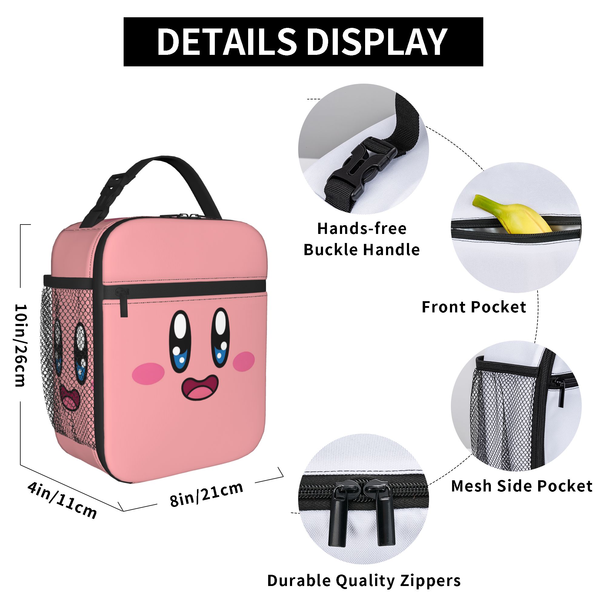 Custom K-Kirbys Resuable Lunch - Tech Accessories For Office ulasan dan harga