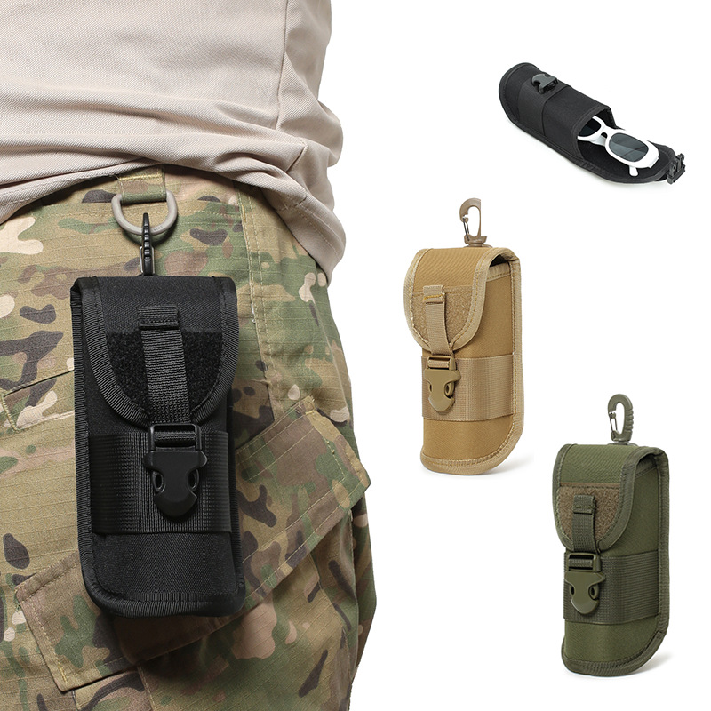 Outdoor hard shell Sunglasses  - Tech Accessories Pouch ulasan dan harga