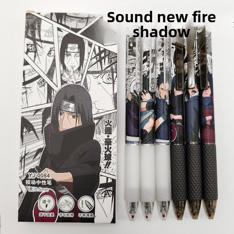 Anime Naruto Gel Pen Cute Cart - Tech Accessories For Office ulasan dan harga