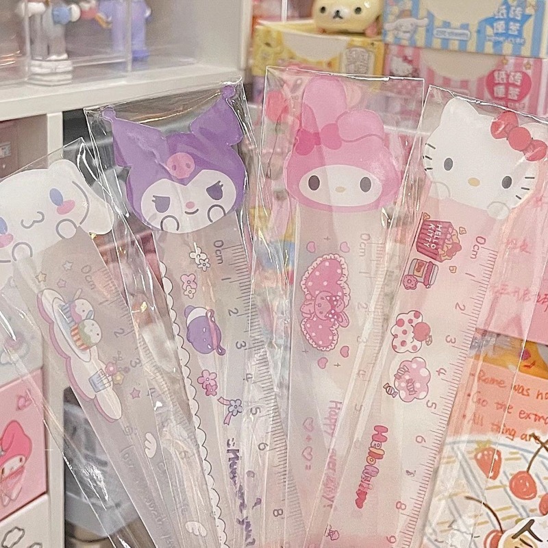 Cinnamoroll Ruler Cute Sanrio  - Tech Accessories For Office ulasan dan harga