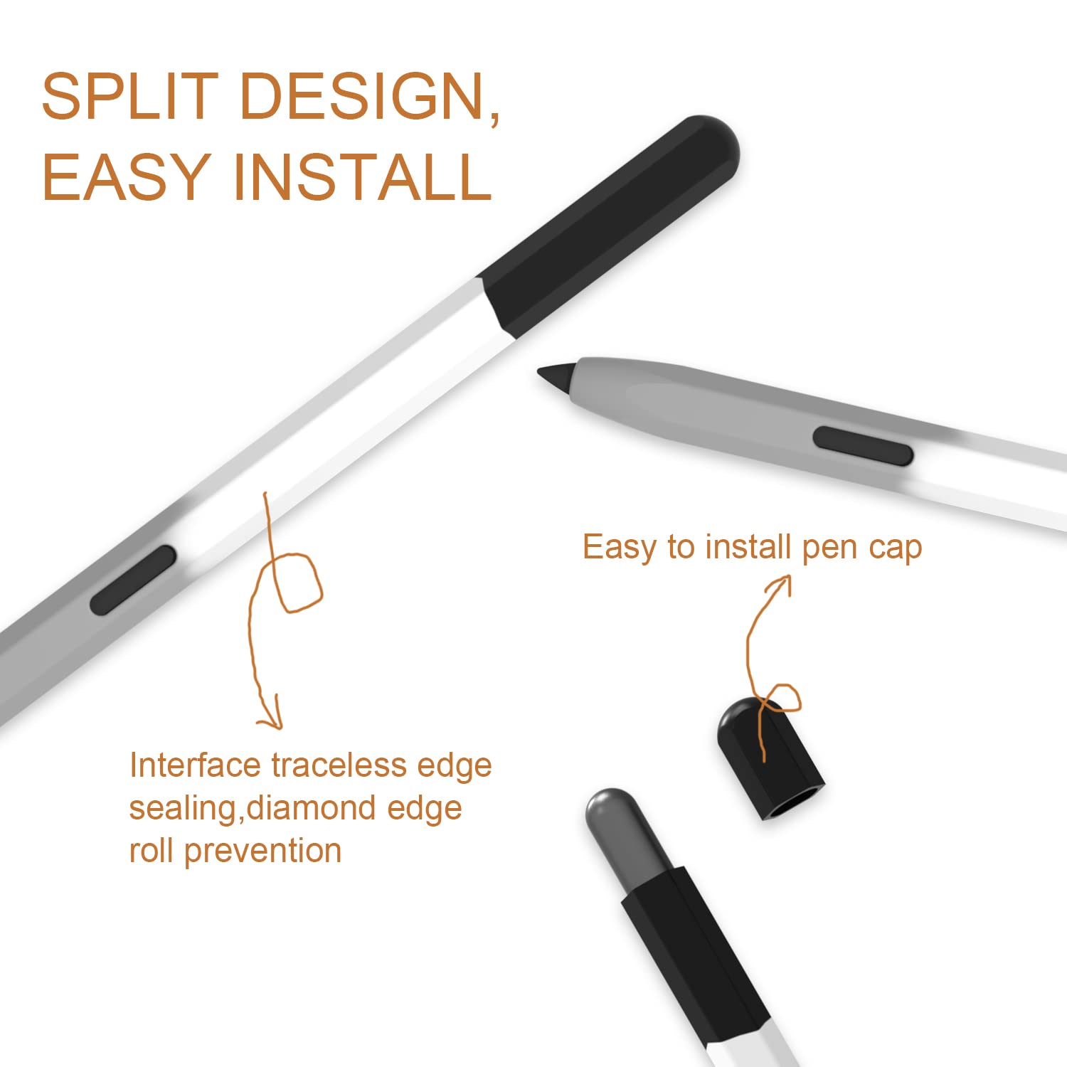 Silicone Sleeve Case for Samsu - Pen Holder Magnetic ulasan dan harga