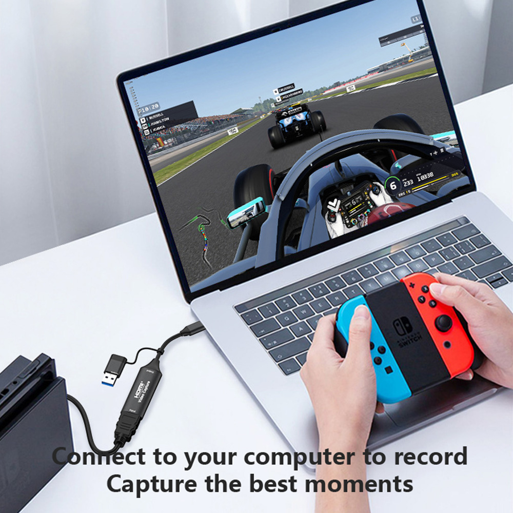 4K 2 in 1 USB 2.0 Video Captur - Usb C To Hdmi ulasan dan harga
