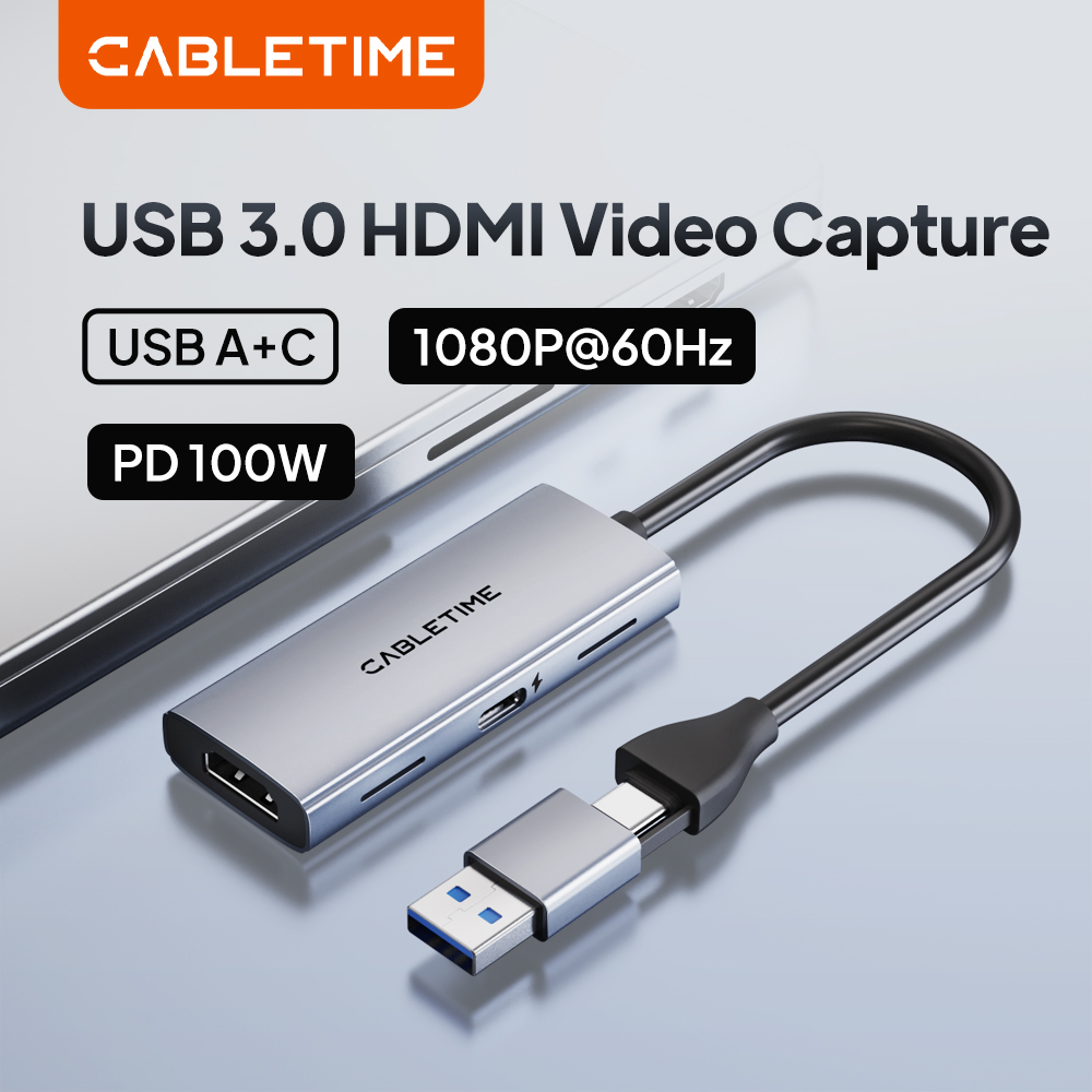 CABLETIME USB 3.0 HDMI Video C - Usb C To Hdmi ulasan dan harga