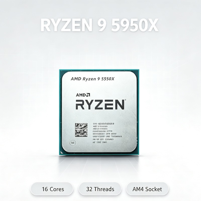 AMD Ryzen 9 5950X Socket AM4 C - Amd Cpu Ryzen 9 ulasan dan harga