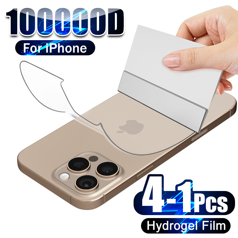 4-1Pcs Back Hydrogel Film For  - Tech Accessories Phone ulasan dan harga