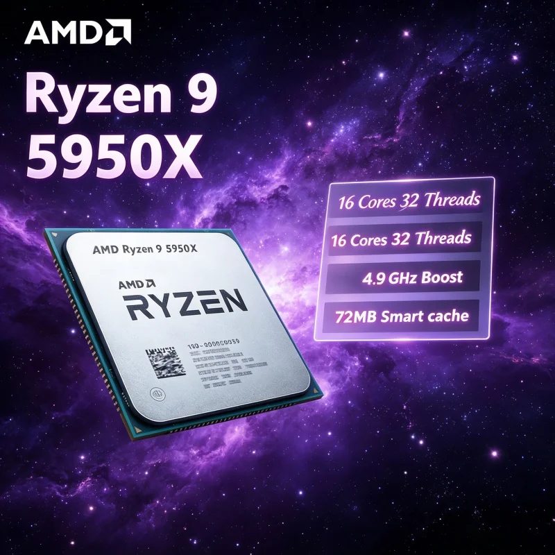 AMD Ryzen 9 5950X 64MB Large C - Amd Cpu Ryzen 9 ulasan dan harga