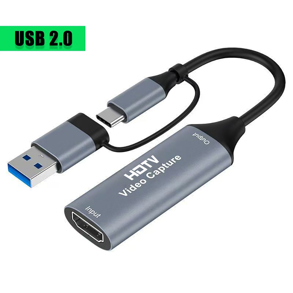 2 in 1 USB 3.0 Video Capture C - Usb C To Hdmi ulasan dan harga