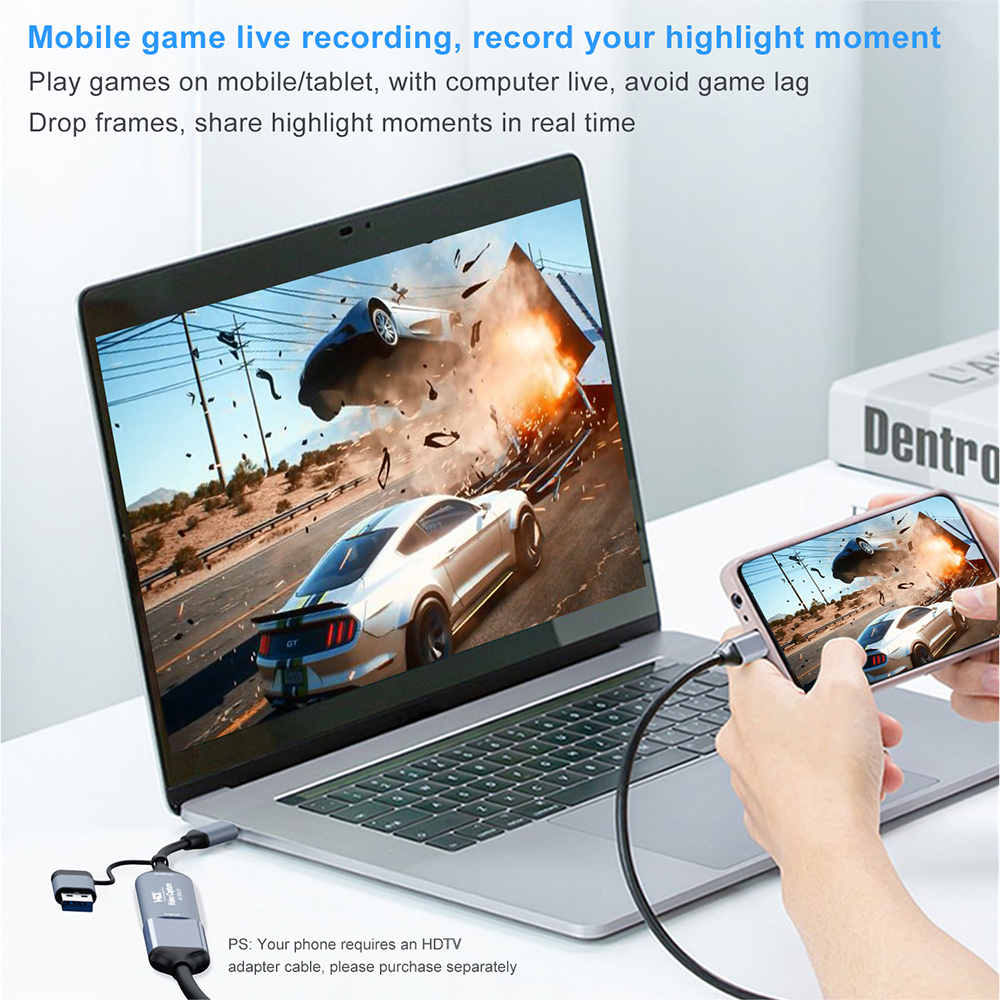 2 in 1 USB 3.0 Video Capture C - Usb C To Hdmi ulasan dan harga