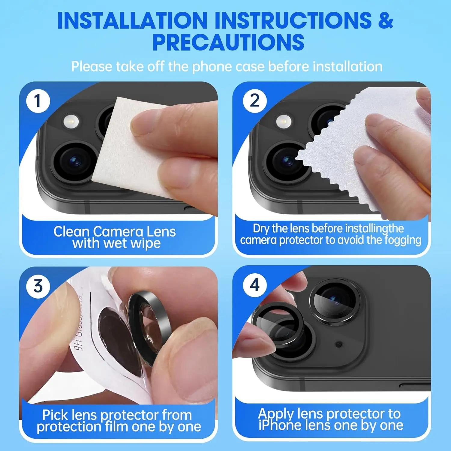 2-3Pcs Tempered Glass Camera Z - Tech Accessories Phone ulasan dan harga