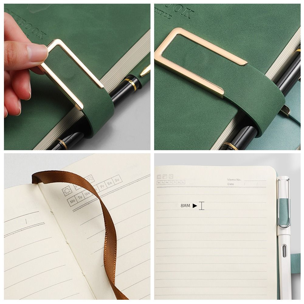 New PU Leather Magnetic Buckle - Pen Holder Magnetic ulasan dan harga
