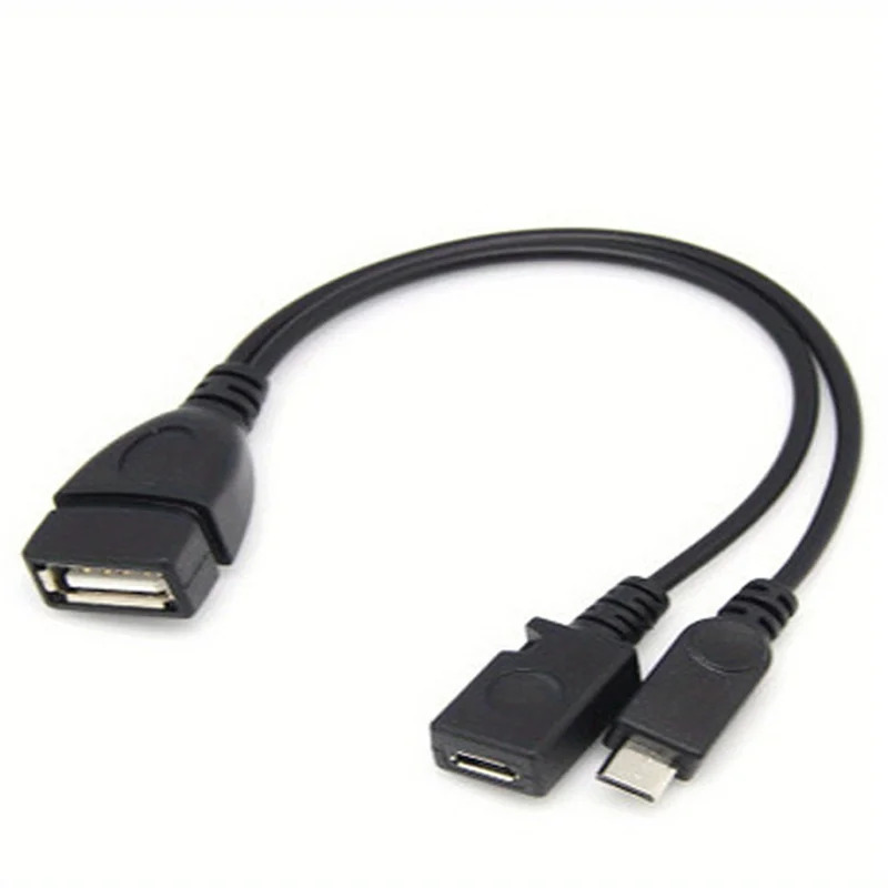 2-in-1 OTG USB to Micro USB Sp - Tech Accessories For A Tablet ulasan dan harga