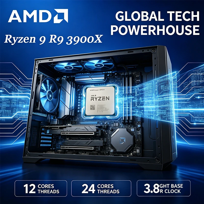AMD Ryzen 9 3900X Tray Unlocke - Amd Cpu Ryzen 9 ulasan dan harga