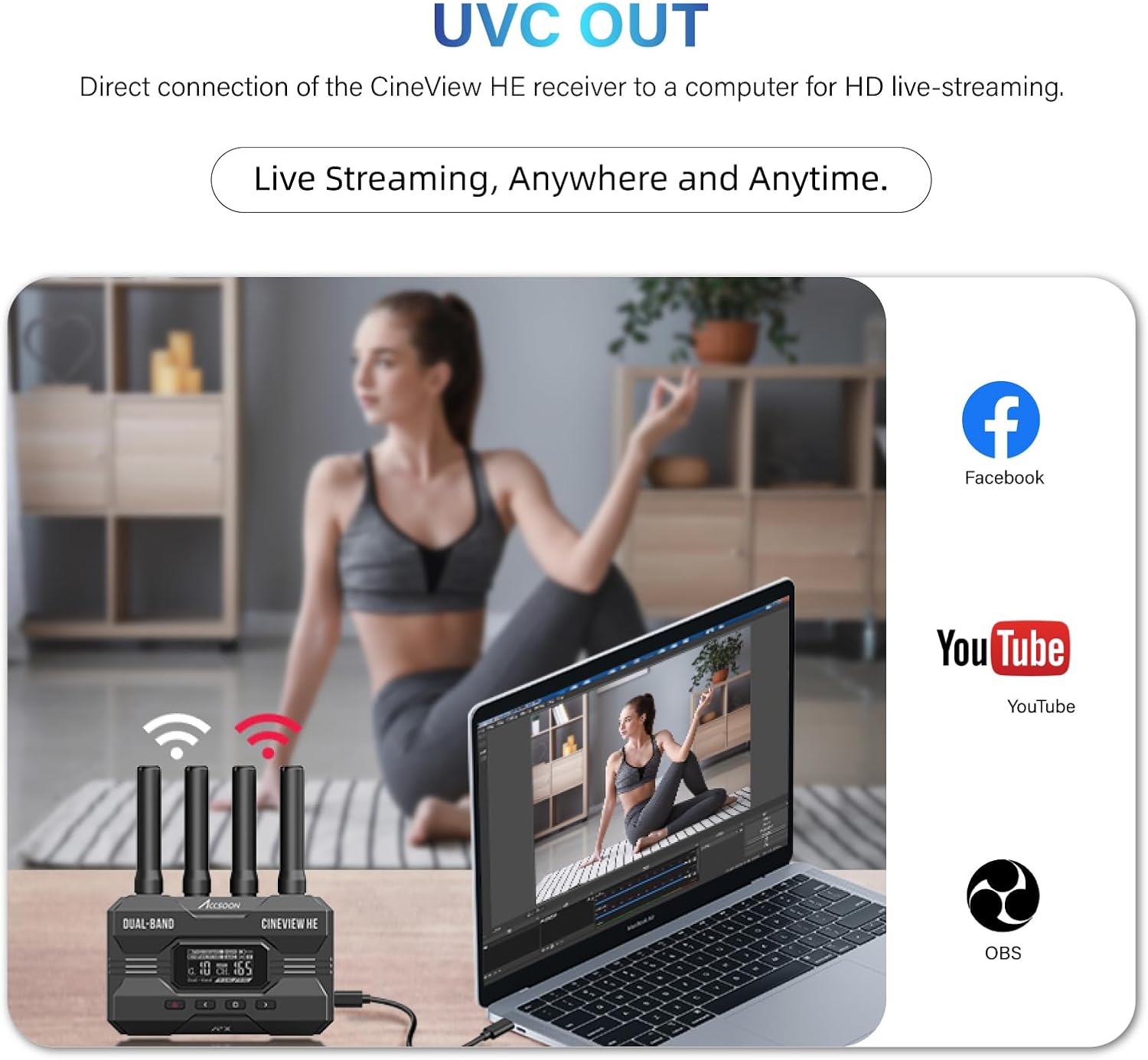 ACCSOON CineView HE HDMI Video - Usb C To Hdmi ulasan dan harga