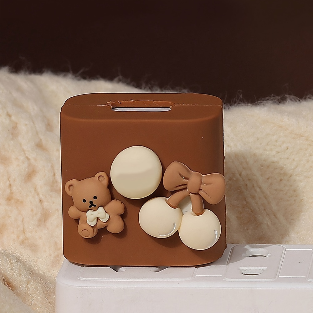 Cute Bear Charger Protector Ca - Tech Accessories Phone ulasan dan harga