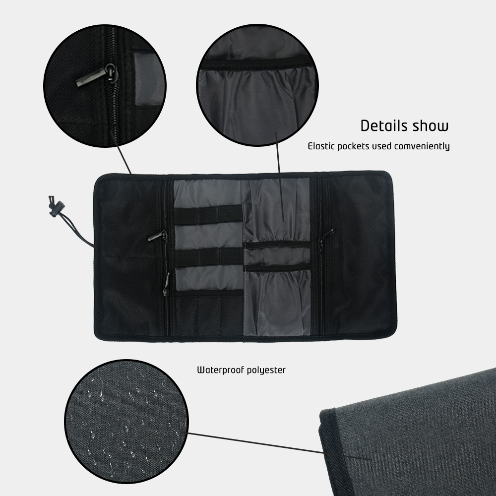Tech Organizer Bag Cable Stora - Tech Accessories For Office ulasan dan harga