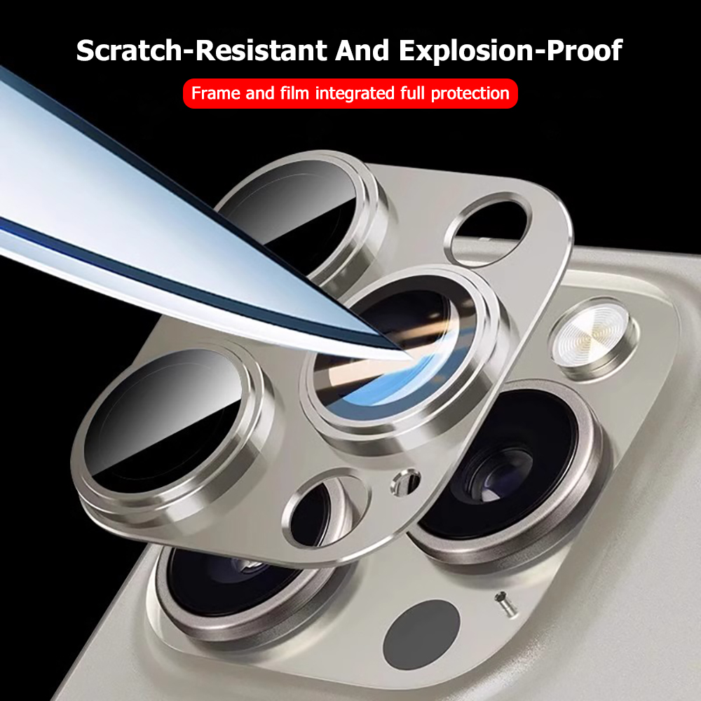 Metal Tempered Glass Cover Cam - Tech Accessories Phone ulasan dan harga