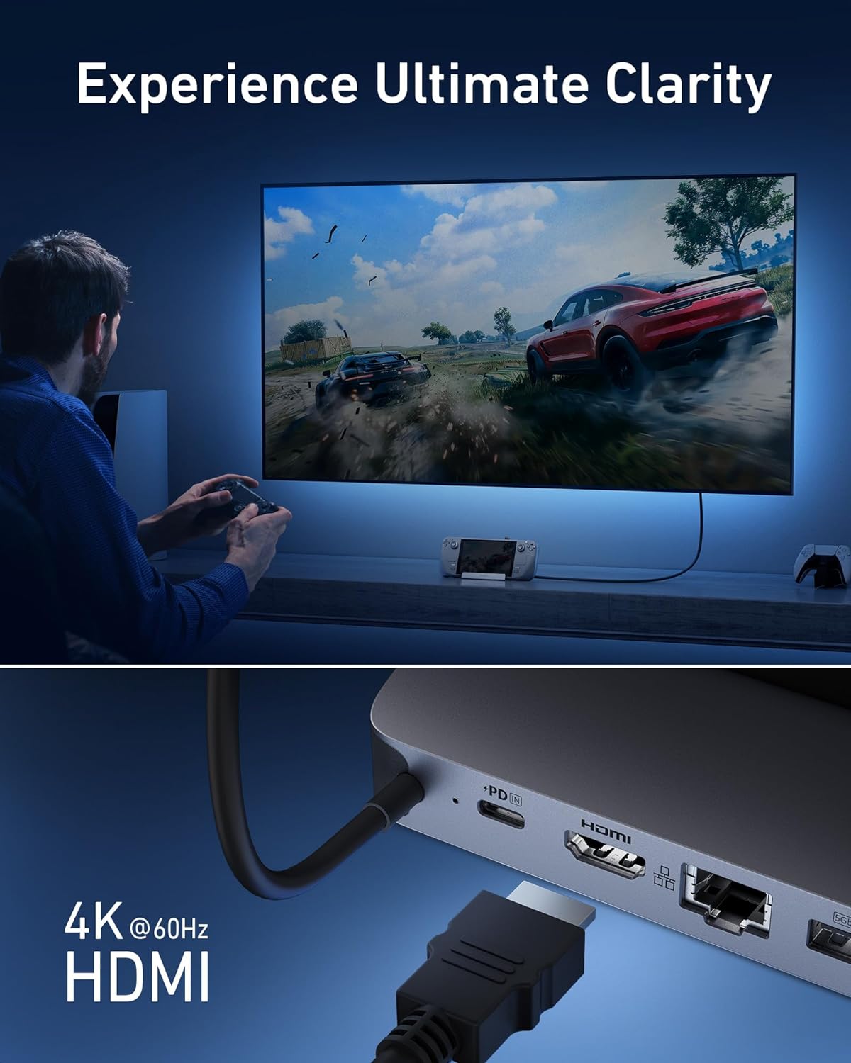 Anker Charging Station for Ste - Usb C To Hdmi ulasan dan harga
