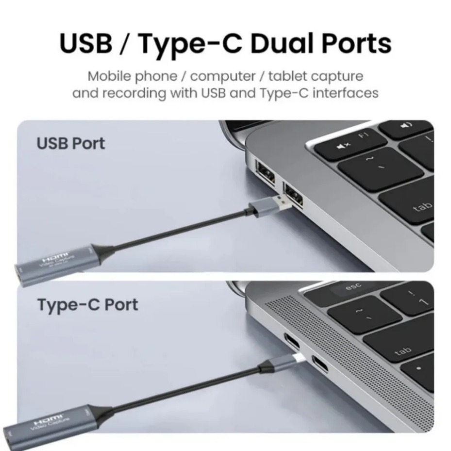 USB-C 2.0/3.0 HDMI Video Captu - Usb C To Hdmi ulasan dan harga