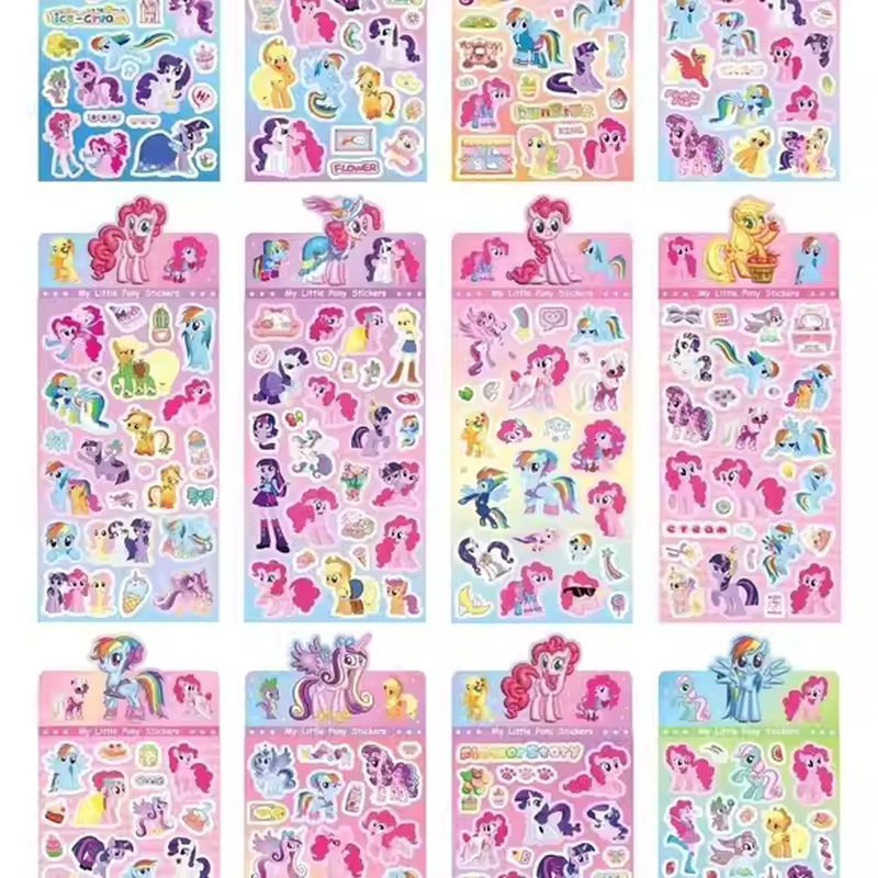 Little Pony Laser Sticker Set  - Tech Accessories For Office ulasan dan harga