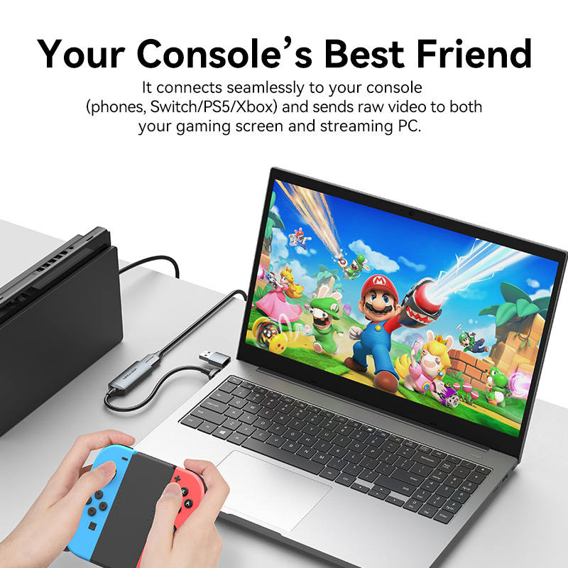 Vention Video Capture Card 4K  - Usb C To Hdmi ulasan dan harga