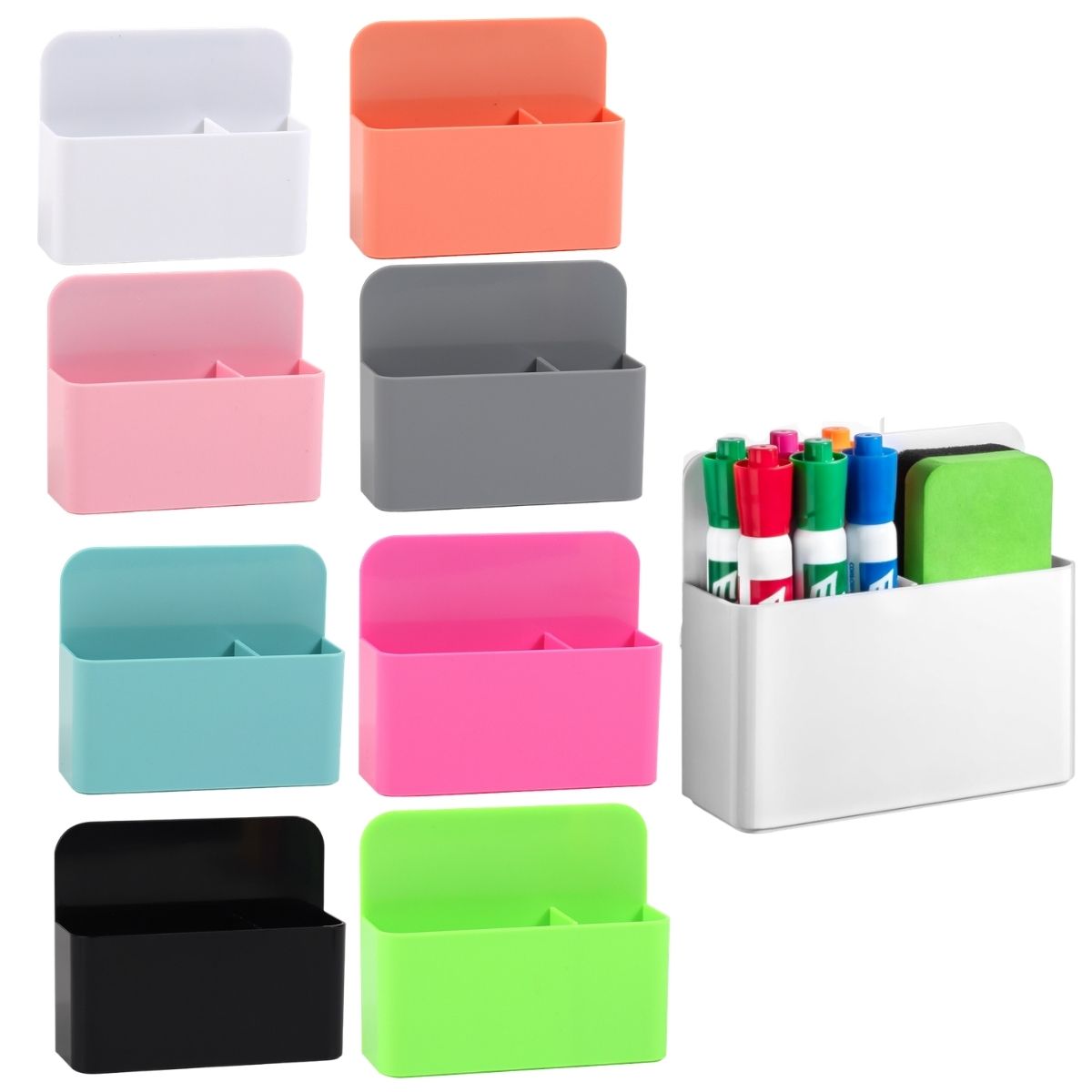 2 Pcs Magnetic Dry Erase Marke - Pen Holder Magnetic ulasan dan harga