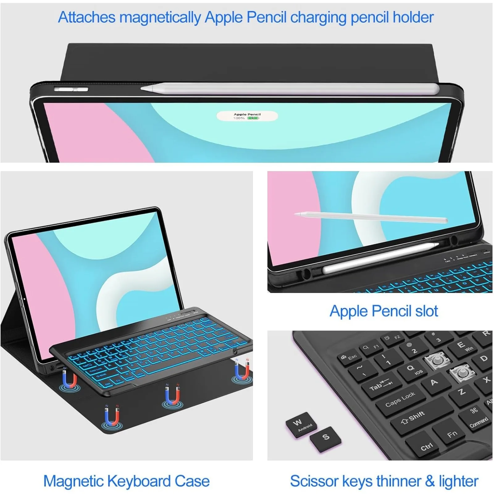 Keyboard Case & Mouse for Xiao - Pen Holder Magnetic ulasan dan harga