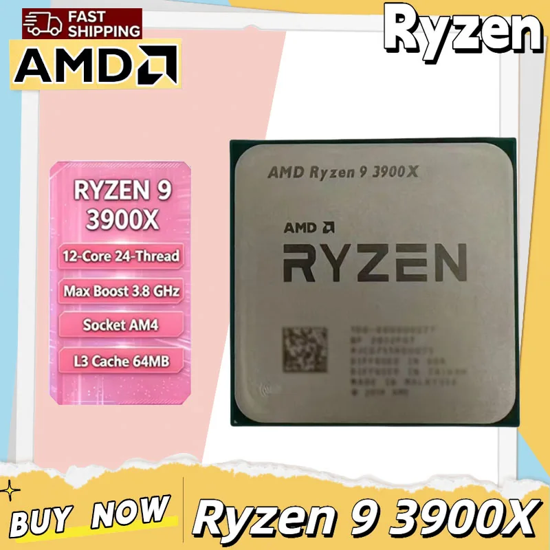 AMD Ryzen 9 3900X Desktop Proc - Amd Cpu Ryzen 9 ulasan dan harga