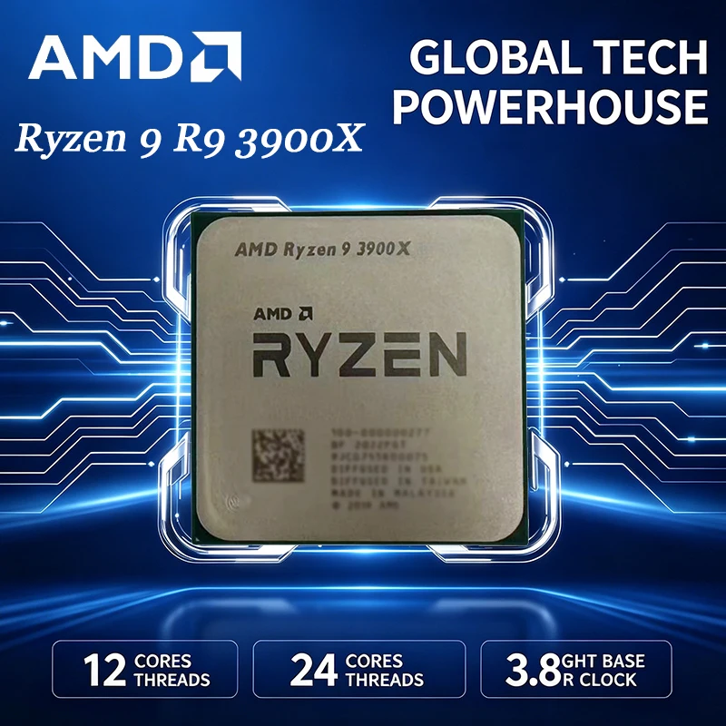 AMD Ryzen 9 R9 3900X CPU 12-Co - Amd Cpu Ryzen 9 ulasan dan harga